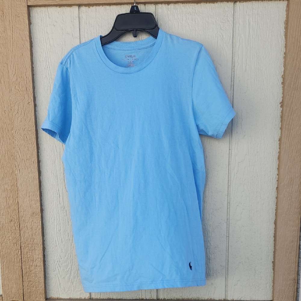 Polo Ralph Lauren Horse Logo Tshirt Small Slim Preppy Prima Soft Short Sleeve S